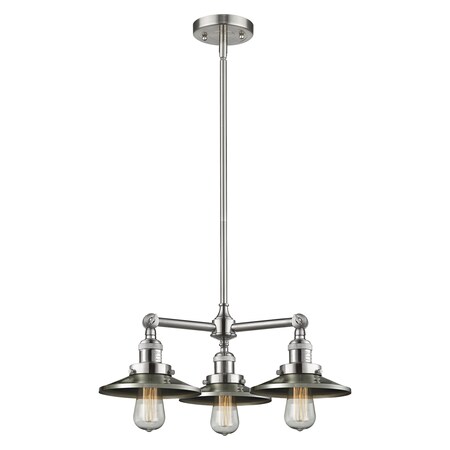 3 Light Vintage Dimmable Led Chandelier